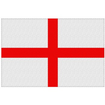 Generic: Standard Patch/St Georges Cross Flag