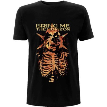 Bring Me The Horizon: Unisex T-Shirt/Skull Muss (Black) (XX-Large)