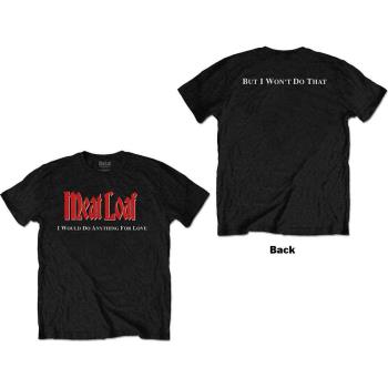 Meat Loaf: Unisex T-Shirt/IWDAFLBIWDT (Back Print) (X-Large)