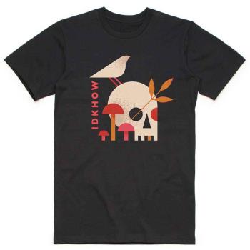 iDKHow: Unisex T-Shirt/Mushroom Skull (XX-Large)