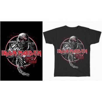 Iron Maiden: Unisex T-Shirt/Piece of Mind Circle (Large)