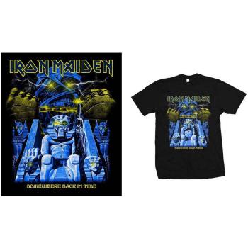 Iron Maiden: Unisex T-Shirt/Back in Time Mummy (Medium)