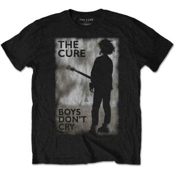 The Cure: Unisex T-Shirt/Boys Don't Cry Black & White (X-Large)