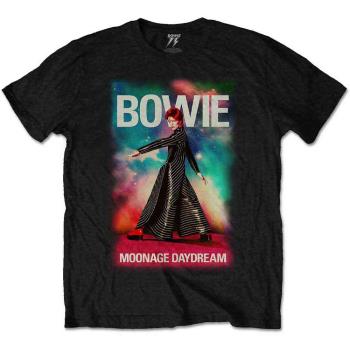 David Bowie: Unisex T-Shirt/Moonage 11 Fade (Large)