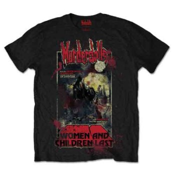 Murderdolls: Unisex T-Shirt/80s Horror Poster (Black) (Medium)