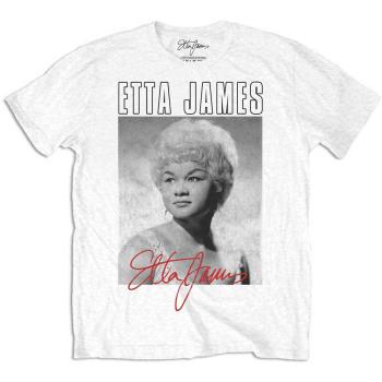 Etta James: Unisex T-Shirt/Portrait (Medium)