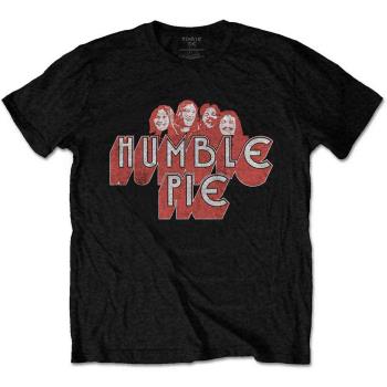 Humble Pie: Unisex T-Shirt/Live '73 Poster (Small)