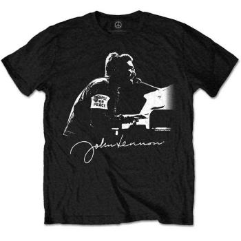 John Lennon: Unisex T-Shirt/People for Peace (Medium)
