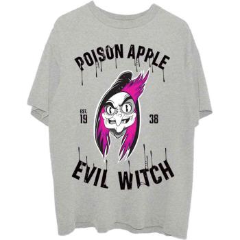 Disney: Unisex T-Shirt/Snow White Evil Witch Poison Apple (Large)