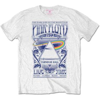 Pink Floyd: Unisex T-Shirt/Carnegie Hall Poster (Medium)