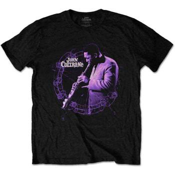John Coltrane: Unisex T-Shirt/Circle Live (Small)