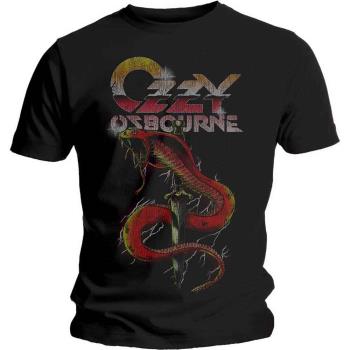 Ozzy Osbourne: Unisex T-Shirt/Vintage Snake (Small)