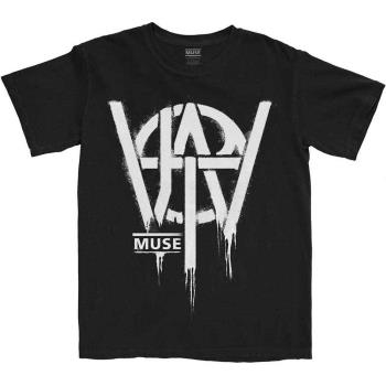 Muse: Unisex T-Shirt/Will of the People Stencil (Medium)