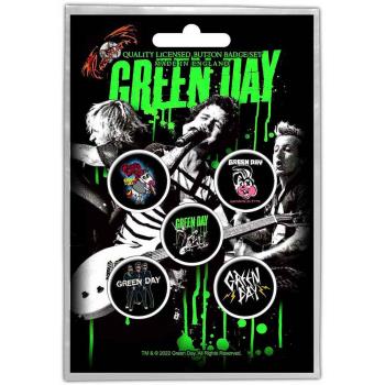 Green Day: Button Badge Pack/Revolution (Retail Pack)