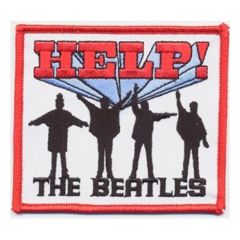 The Beatles: Standard Woven Patch/Help!