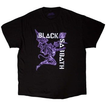 Black Sabbath: Unisex T-Shirt/Retro Henry (Large)