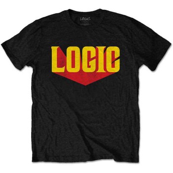 Logic: Unisex T-Shirt/Logo (Black) (Large)