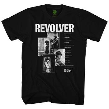 The Beatles: Unisex T-Shirt/Revolver Tracklist (Medium)