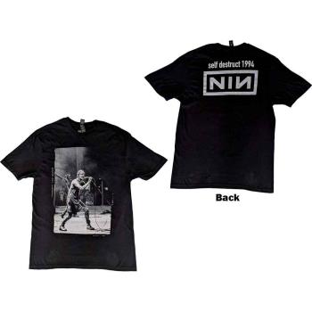 Nine Inch Nails: Unisex T-Shirt/Self Destruct '94 (Back Print) (Small)
