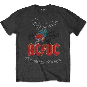 AC/DC: Unisex T-Shirt/Fly on the Wall (Medium)
