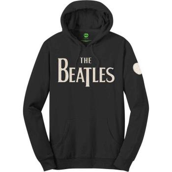 The Beatles: Unisex Pullover Hoodie/Logo & Apple (Applique) (Large)