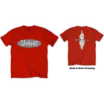 Slipknot: Unisex T-Shirt/21st Anniversary Don't Ever Judge Me (Back & Sleeve Print) (X-Small)