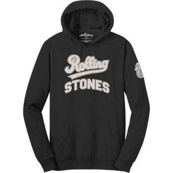 The Rolling Stones: Unisex Pullover Hoodie/Team Logo & Tongue (Applique) (X-Large)