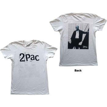 Tupac: Unisex T-Shirt/Changes Back Repeat (Back Print) (Medium)