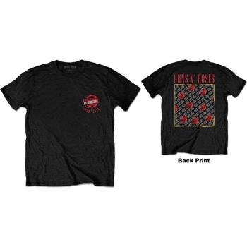 Guns N Roses: Guns N' Roses Unisex T-Shirt/Lies Repeat/30 Years (Back Print) (Medium)