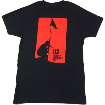 U2: Unisex T-Shirt/Blood Red Sky (Medium)