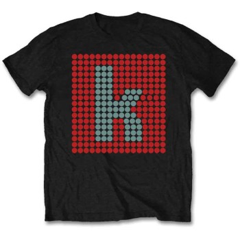 The Killers: Unisex T-Shirt/K Glow (Black) (Large)
