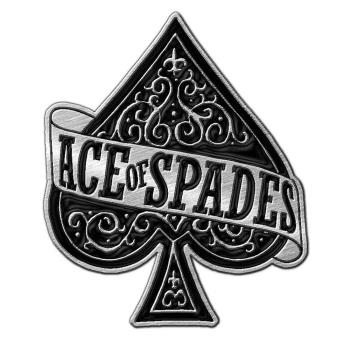 Motörhead: Pin Badge/Ace of Spades (Enamel In-Fill)