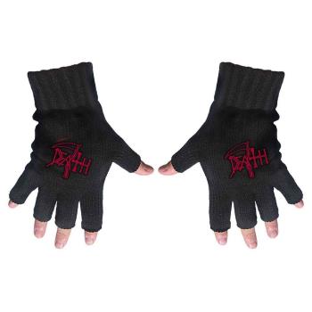 Death: Unisex Fingerless Gloves/Logo