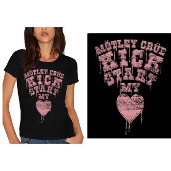 Mötley Crue: Ladies T-Shirt/Kick Start My Heart (Large)