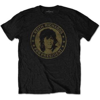 The Rolling Stones: Unisex T-Shirt/Keith for President (Retail Pack) (XX-Large)