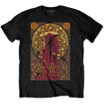 Children Of Bodom: Unisex T-Shirt/Nouveau Reaper (Black) (Small)