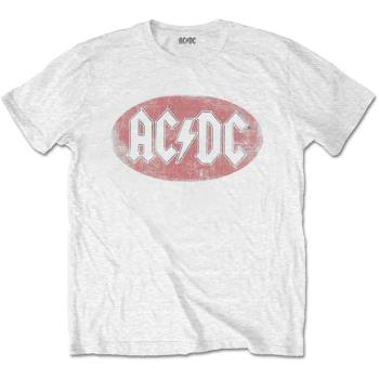 AC/DC: Unisex T-Shirt/Oval Logo Vintage (X-Large)