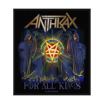Anthrax: Standard Woven Patch/For All Kings
