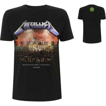 Metallica: Unisex T-Shirt/Stockholm '86. (Back Print) (Small)