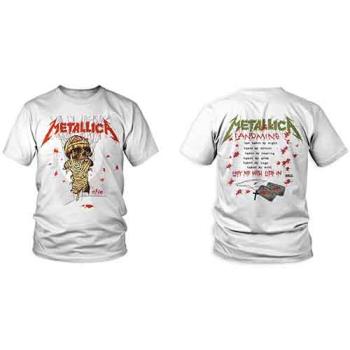 Metallica: Unisex T-Shirt/One Landmine (Back Print) (Small)