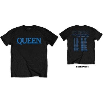 Queen: Unisex T-Shirt/The Game Tour (Back Print) (Small)