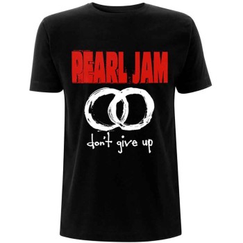Pearl Jam: Unisex T-Shirt/Don't Give Up (Black) (X-Large)
