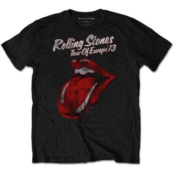 The Rolling Stones: Unisex T-Shirt/73 Tour (Small)