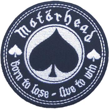 Motörhead: Standard Woven Patch/Born to Love Live to Win