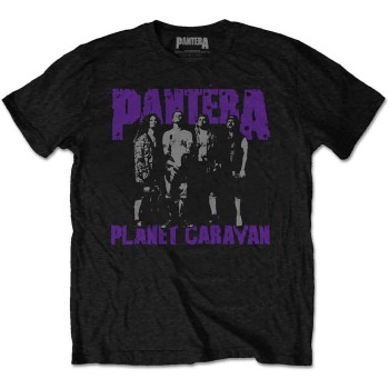 Pantera: Unisex T-Shirt/Planet Caravan (Black) (X-Large)