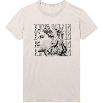 Kurt Cobain: Unisex T-Shirt/Contrast Profile (Large)