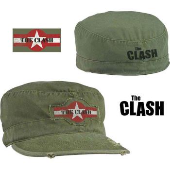The Clash: Unisex Military Cap/Star Logo (Distressed) (Medium)