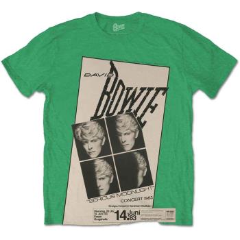 David Bowie: Unisex T-Shirt/Concert '83 (X-Large)