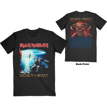 Iron Maiden: Unisex T-Shirt/Two Minutes to Midnight (Back Print) (X-Large)