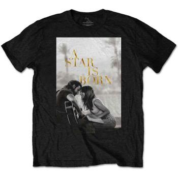 A Star Is Born: Unisex T-Shirt/Jack & Ally Movie Poster (Small)
